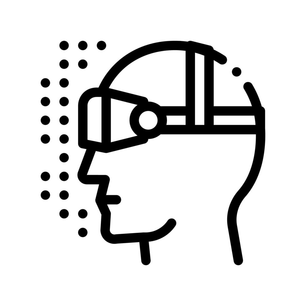 Virtual Artificial Intelligence Vector Sign Icon