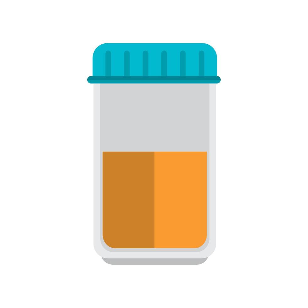 bottle of medicine isolated icon vector