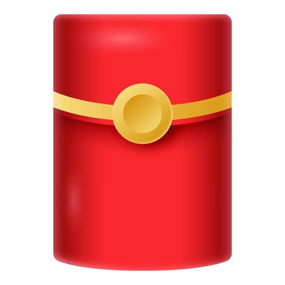 Chinese Envelope. 3D illustration of Chinese new year envelope. Vector Illustration