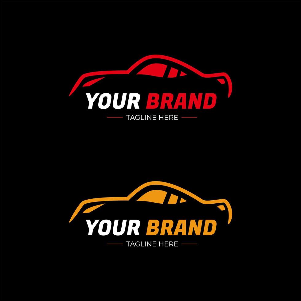 Car Logo Automotive. Car Vector Logo Simple Template