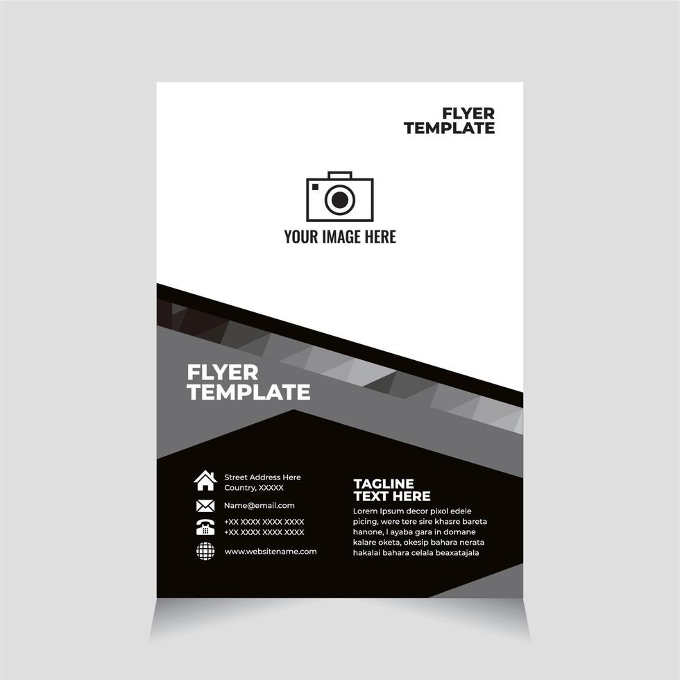 Flyer, flyer template, flyer business, flyer corporate, brochure, brochure template, etc vector