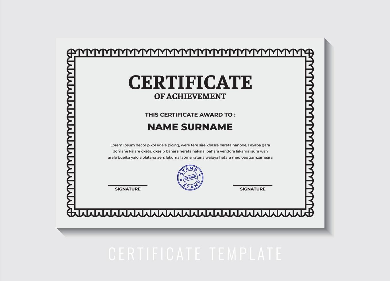 certificate frame template, for certificate template, certification, certificate award, certificate work, medallion, award, certificate, victory, win, graduation, achieve, winner, vector