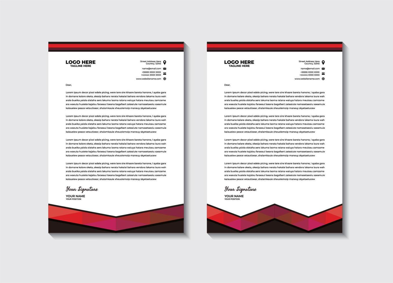 letterhead frame template,letterhead template,letterhead business,letterhead office,office stationery,office needs,employees,etc vector