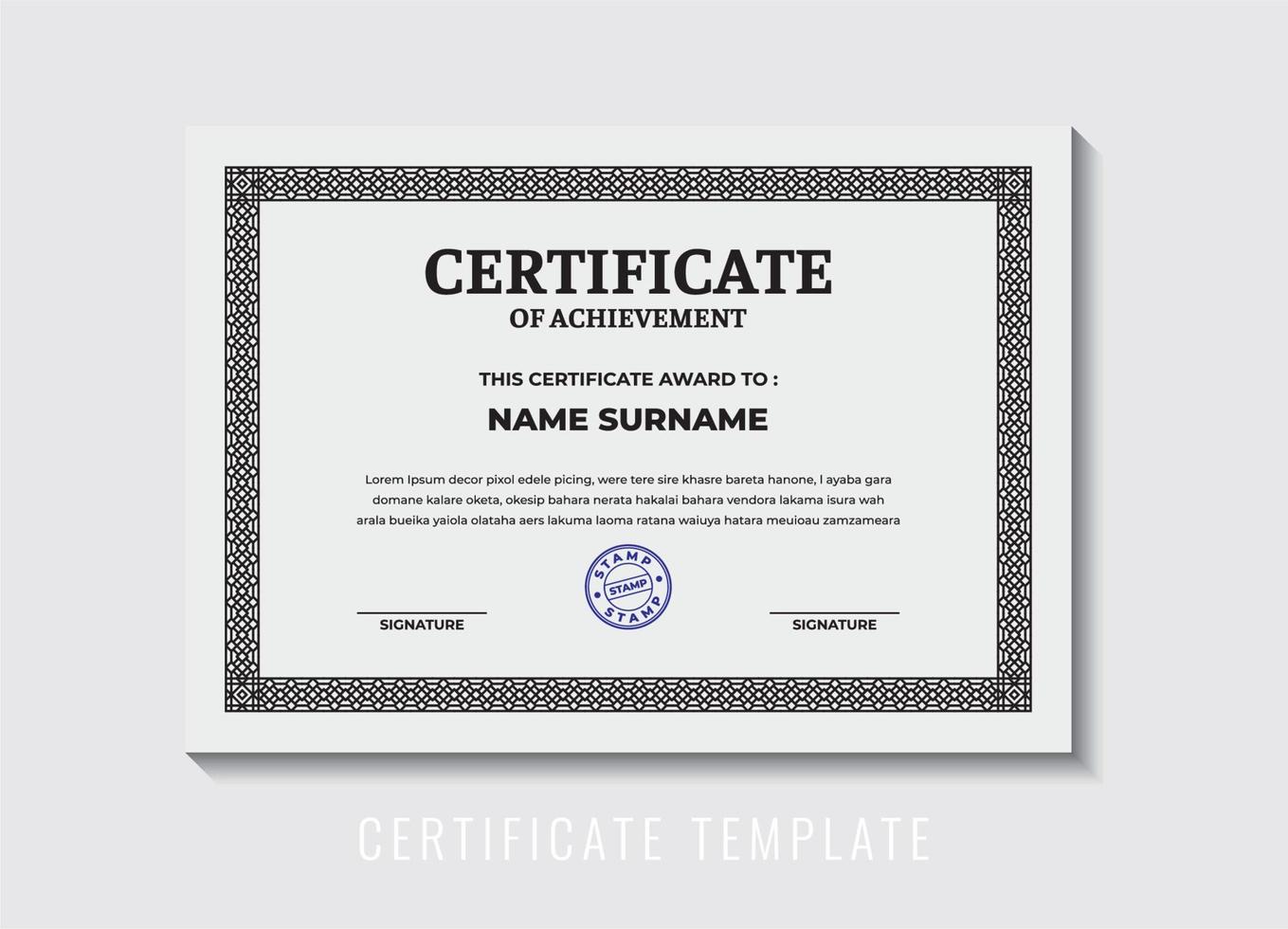 certificate frame template, for certificate template, certification, certificate award, certificate work, medallion, award, certificate, victory, win, graduation, achieve, winner, vector