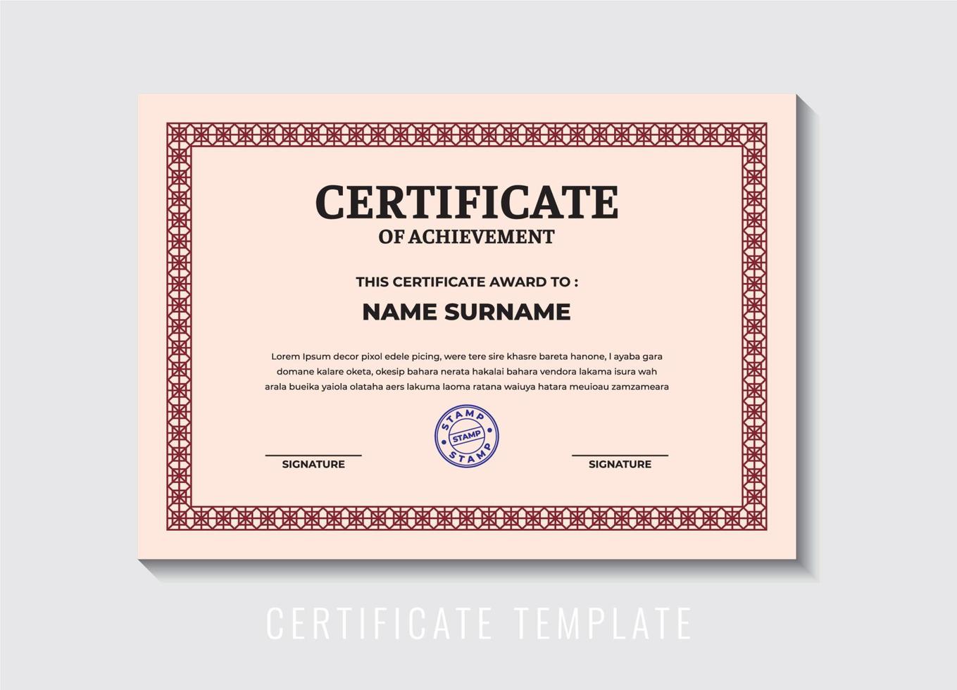 certificate frame template, for certificate template, certification, certificate award, certificate work, medallion, award, certificate, victory, win, graduation, achieve, winner, vector