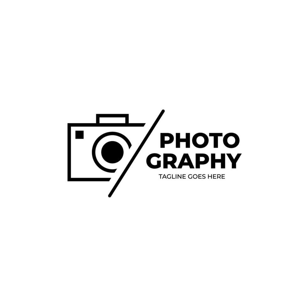 Camera photography logo icon vector template elegant