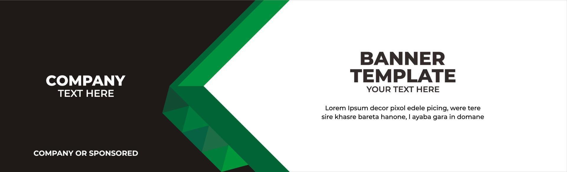 Abstract banner landscape design template. banner template, advertising, banner, banners corporate, banners iklan, shop board, banner luxury, banners shop, billboard design placard vector