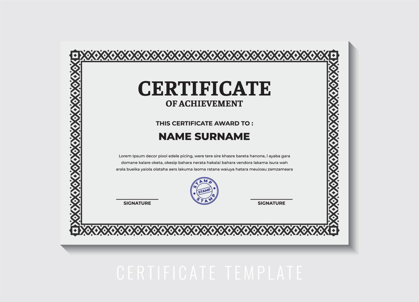 certificate frame template, for certificate template, certification, certificate award, certificate work, medallion, award, certificate, victory, win, graduation, achieve, winner, vector