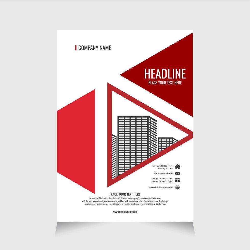 Design flyer template elegant for promotion brochure, flyer promotion, brochure promotion vector