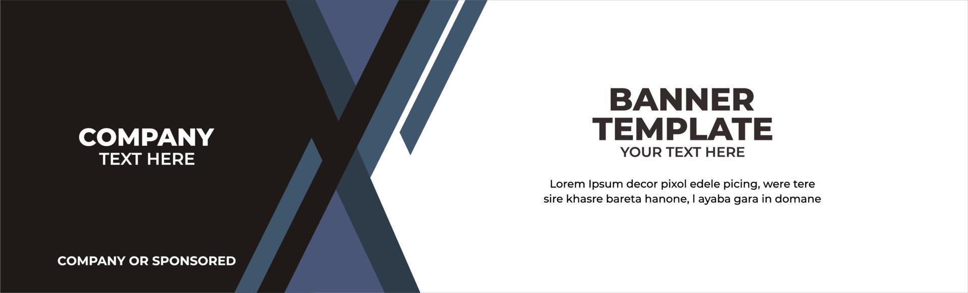 Abstract banner landscape design template. banner template, advertising, banner, banners corporate, banners iklan, shop board, banner luxury, banners shop, billboard design placard vector
