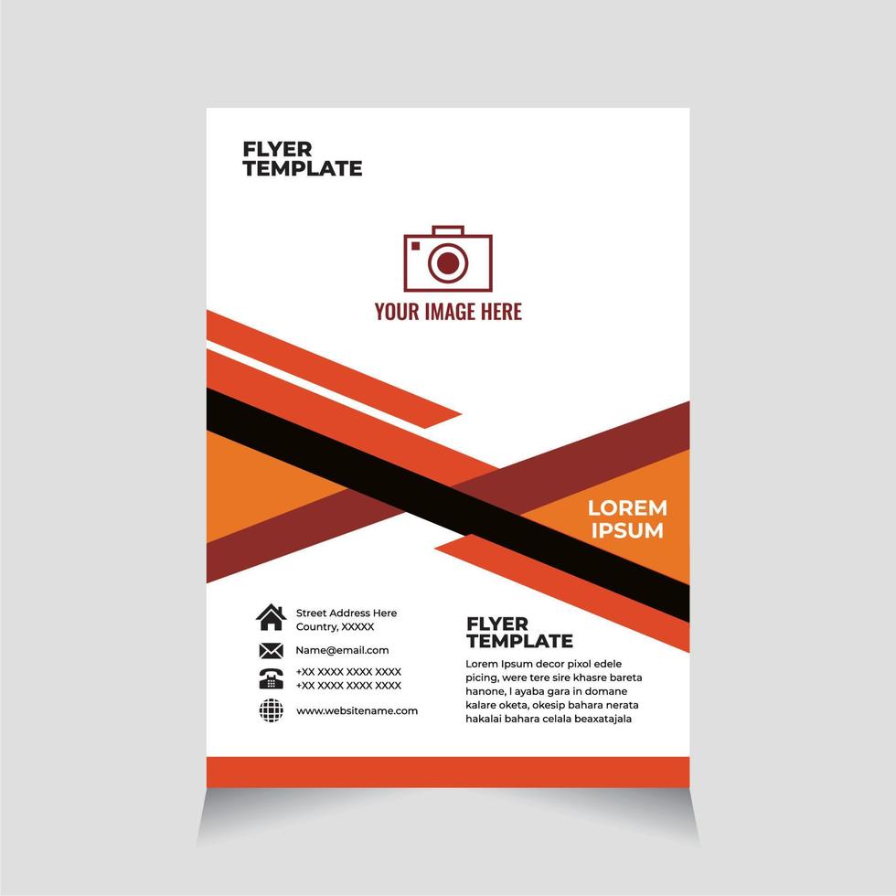 Flyer, flyer template, flyer business, flyer corporate, brochure, brochure template, etc vector