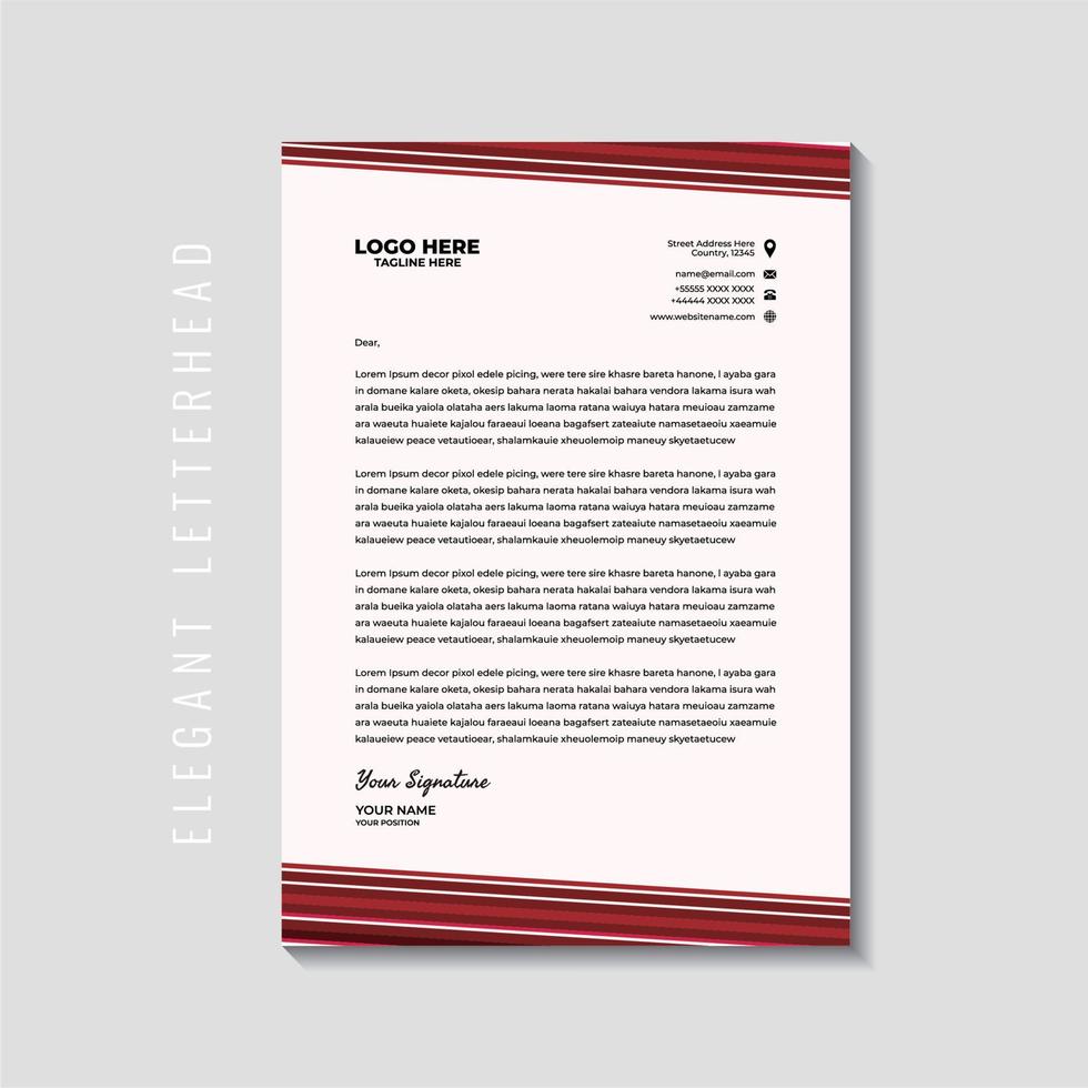 letterhead frame template,letterhead template,letterhead business,letterhead office,office stationery,office needs,employees,etc vector