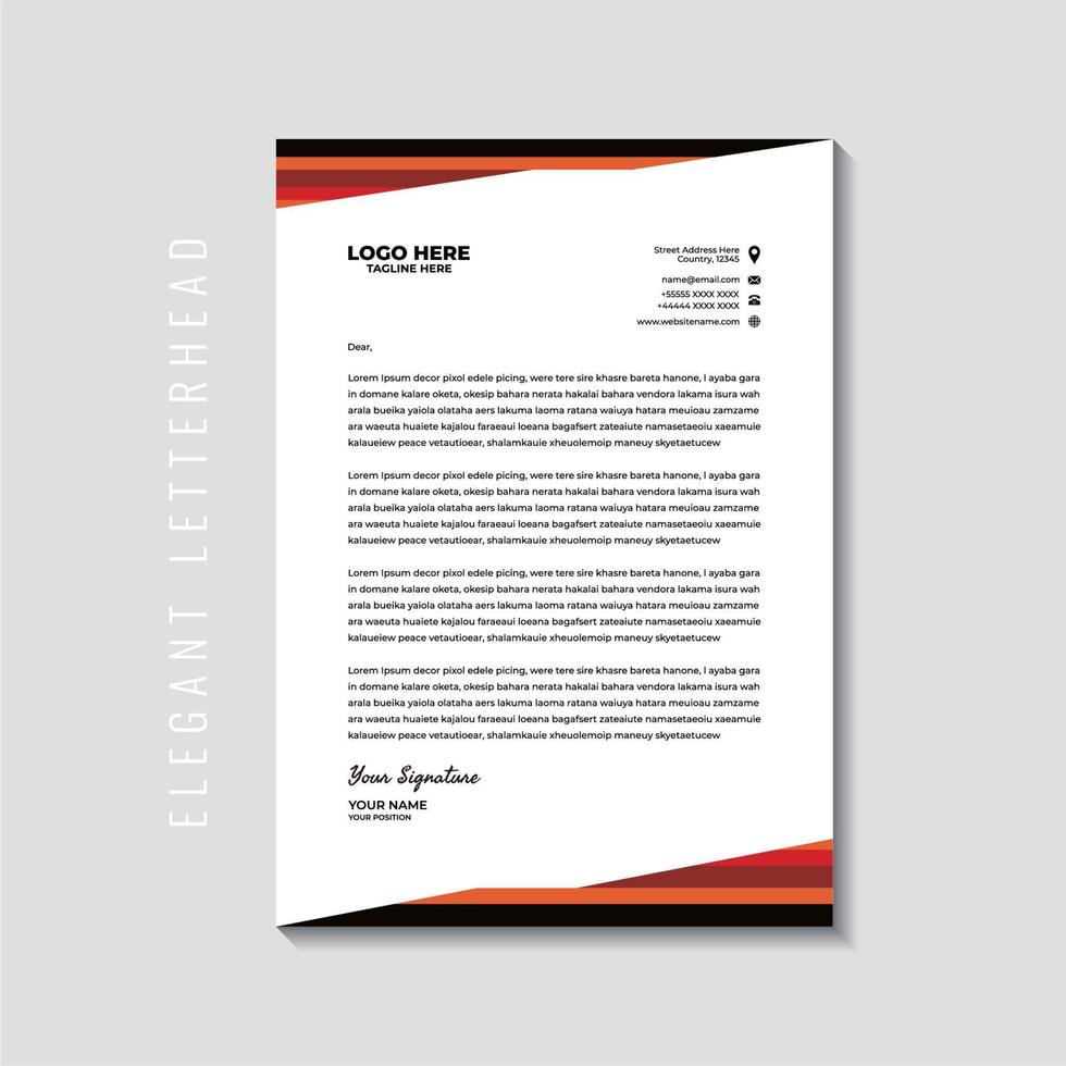 letterhead frame template,letterhead template,letterhead business,letterhead office,office stationery,office needs,employees,etc vector