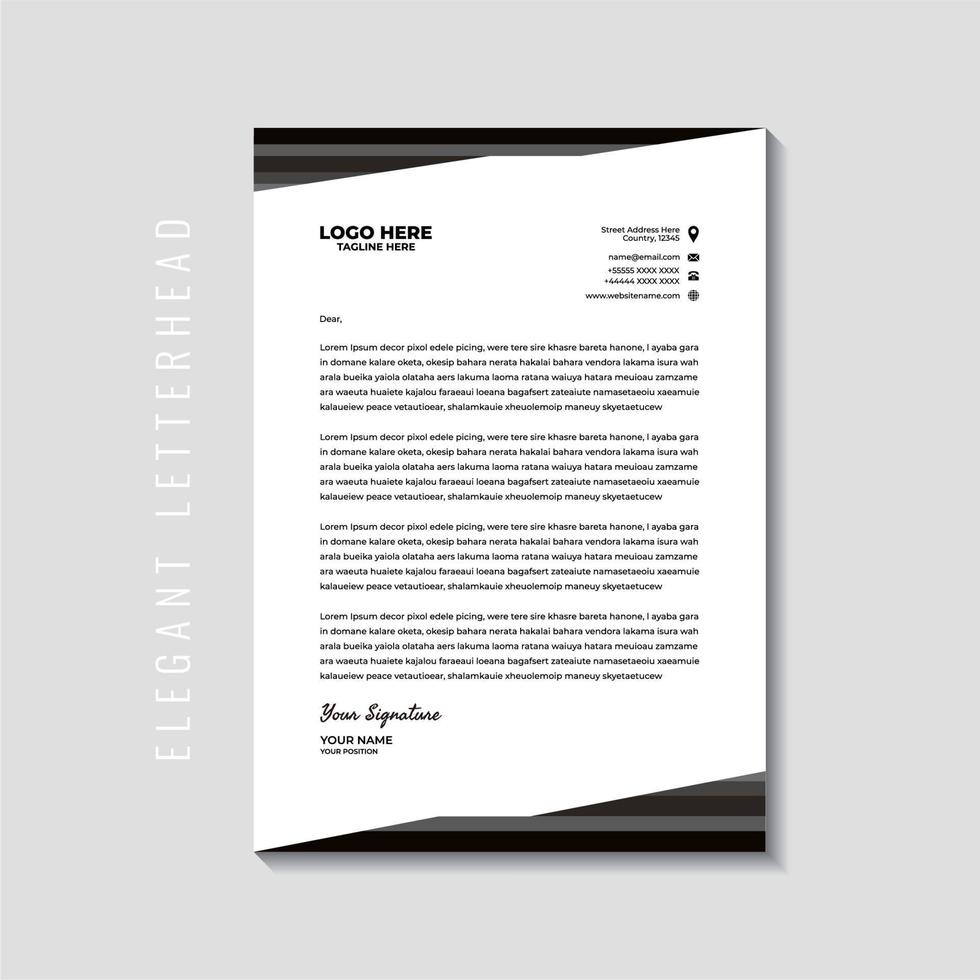 letterhead frame template,letterhead template,letterhead business,letterhead office,office stationery,office needs,employees,etc vector