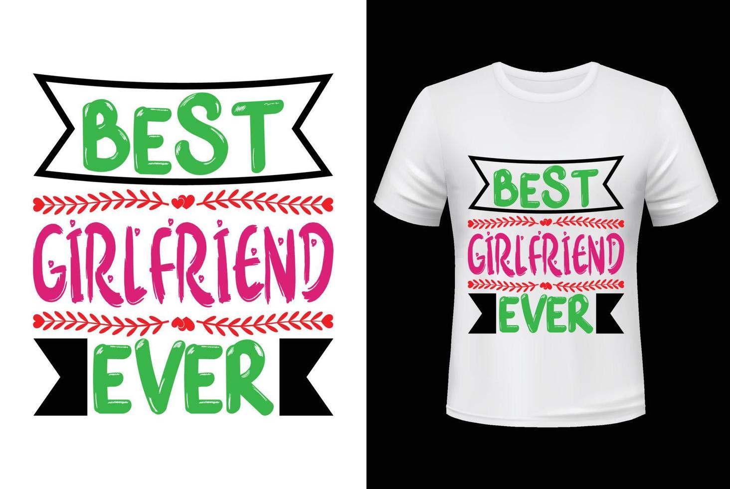 best girlfriend ever valentine's day quotes vector