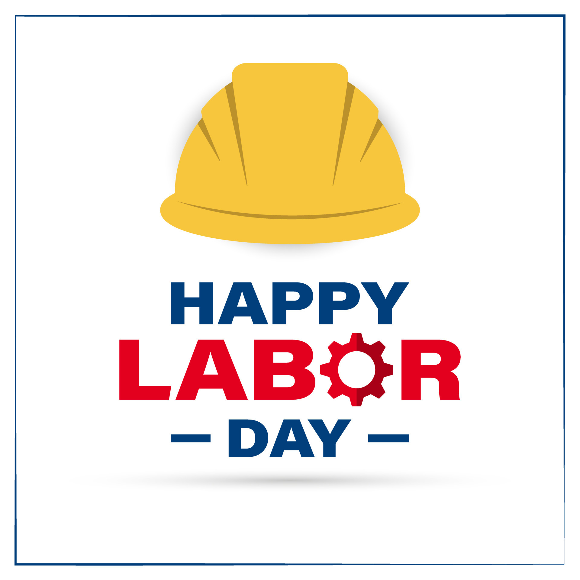 Labor Day In The United States Background Poster Card Banner Vector Labor Day In The United States Background Poster Card Banner Vector