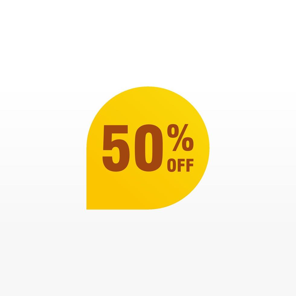 50 discount, Sales Vector badges for Labels, , Stickers, Banners, Tags, Web Stickers, New offer. Discount origami sign banner.