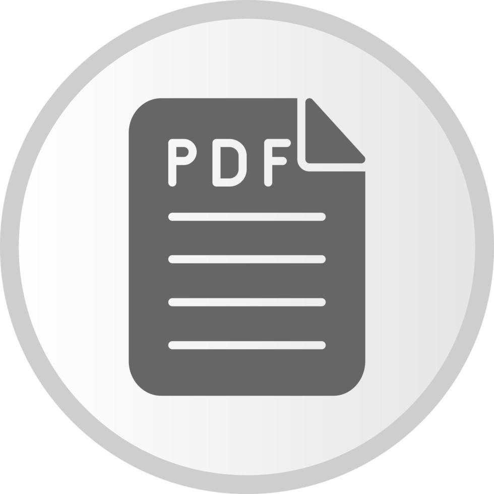 icono de vector de pdf