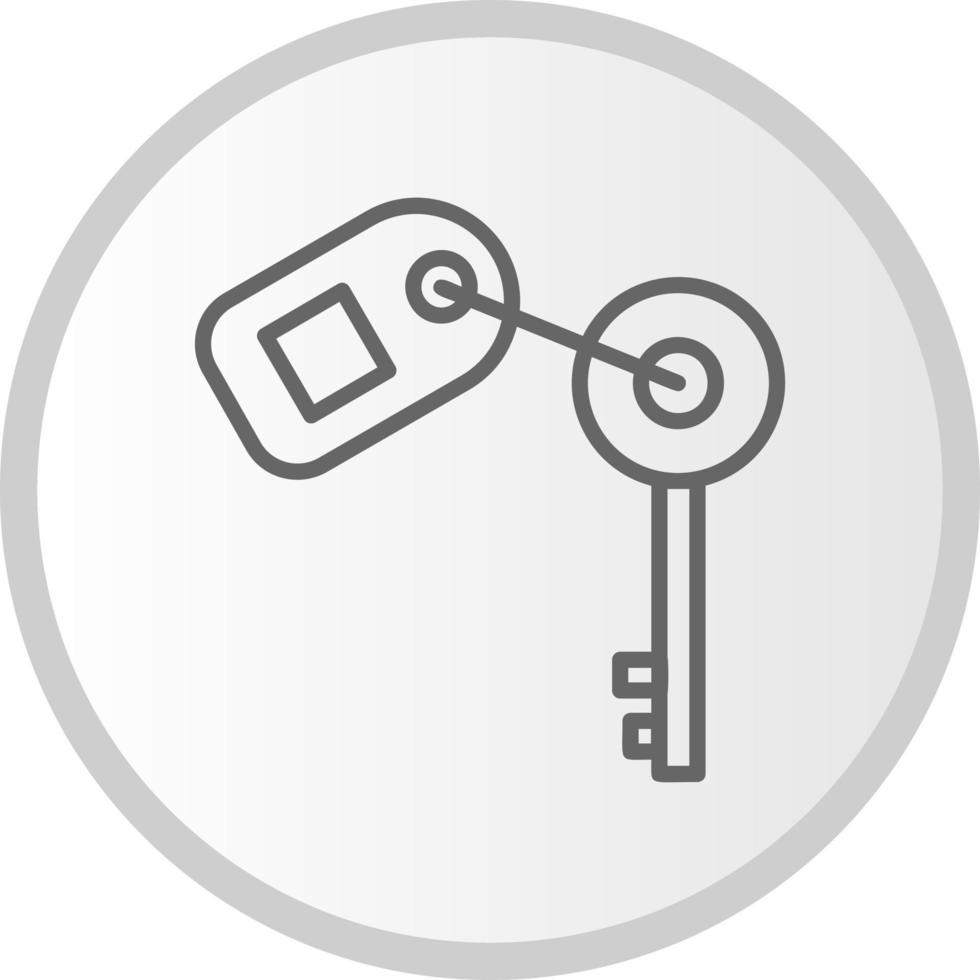 Key Tag Vector Icon