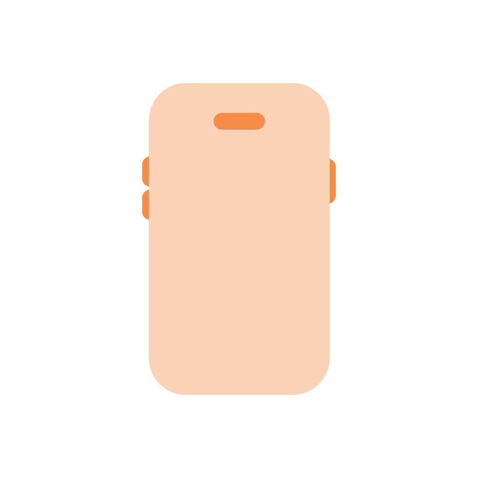 smartphone icon solid two tone vector