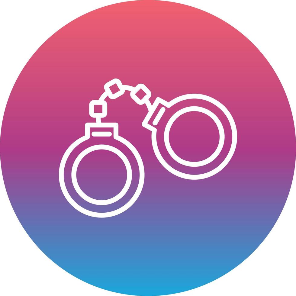 Handcuffs Vector Icon