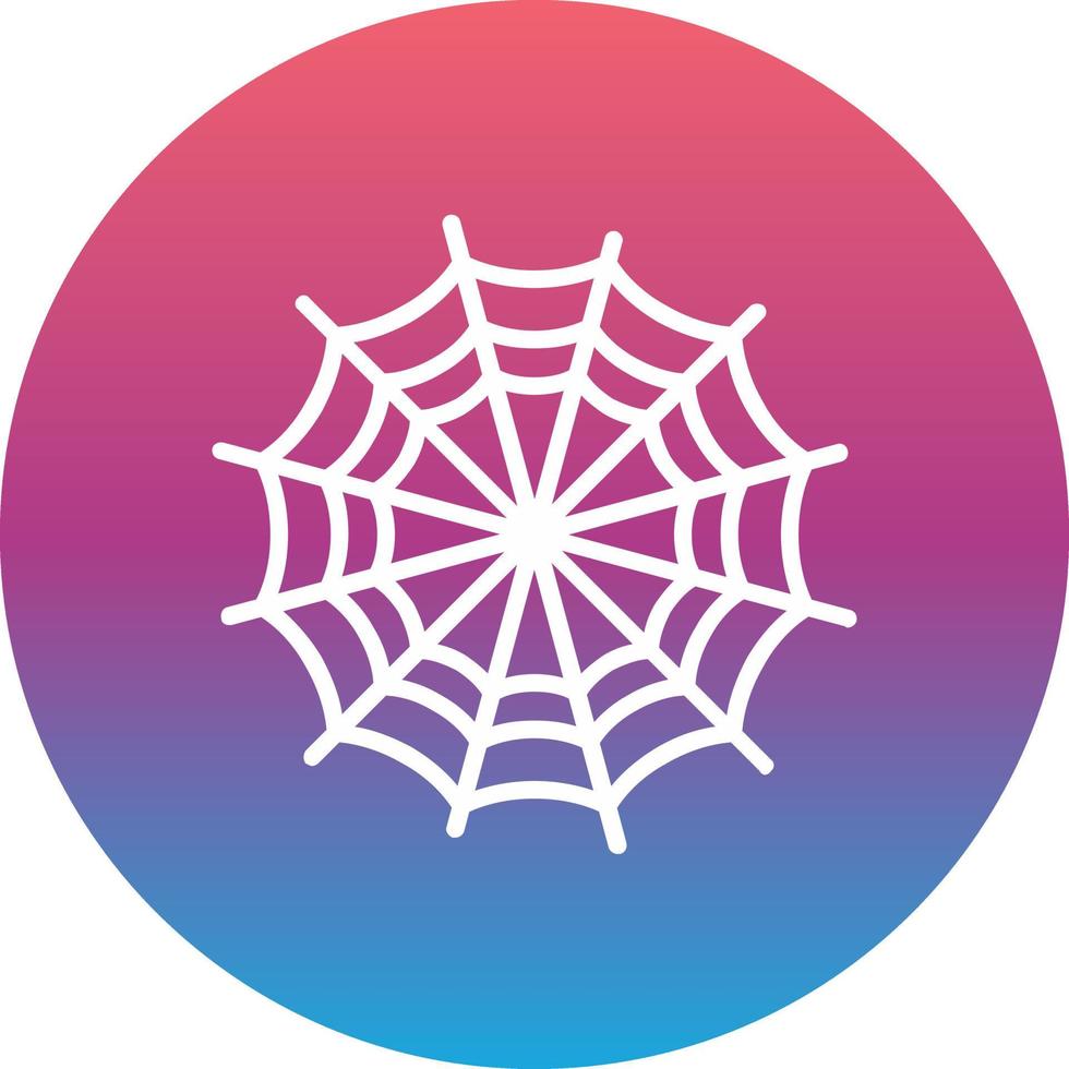 Spider Web Vector Icon
