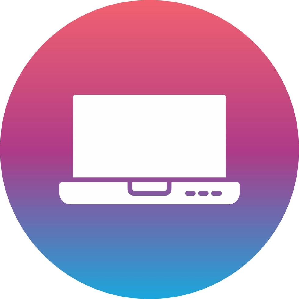 Laptop Screen Vector Icon