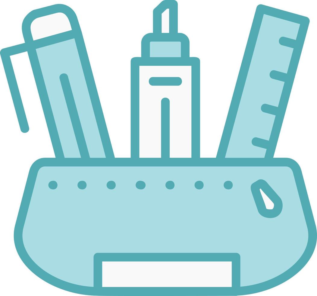 Pencil case Vector Icon