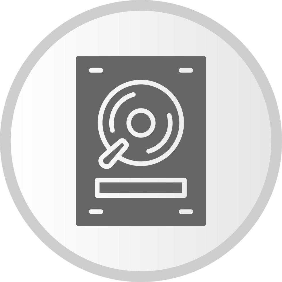 Hard Disk Vector Icon