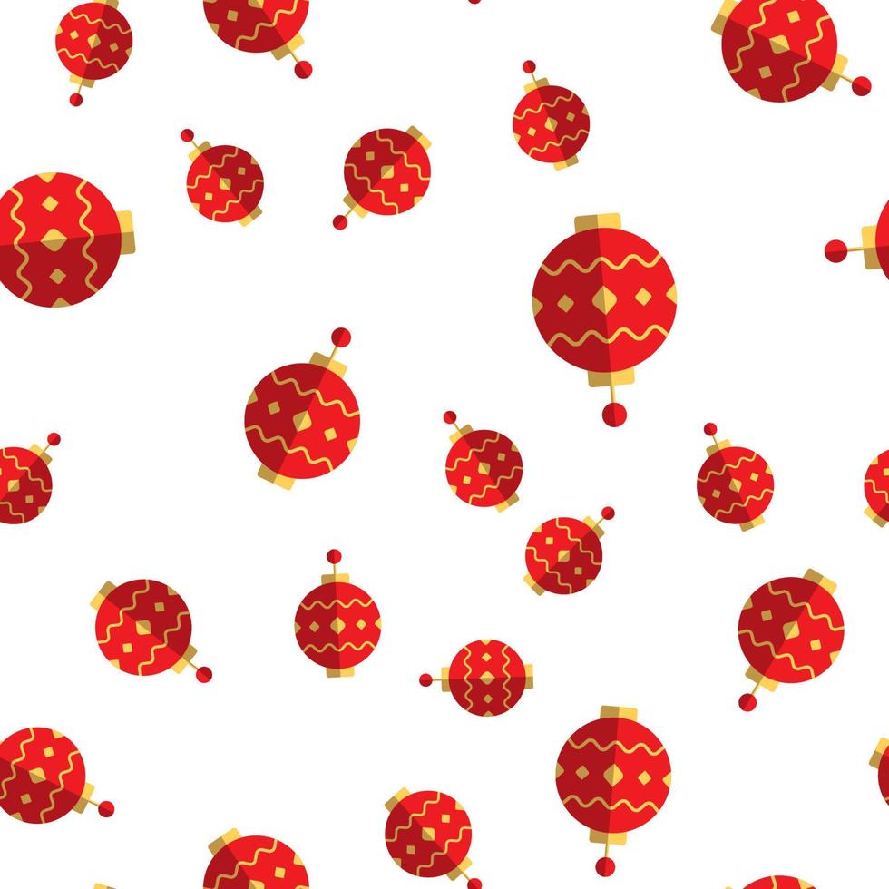 Vector seamless pattern of Chinese lantern. Perfect for wrapping, printing, web sites, wallpapers, textile