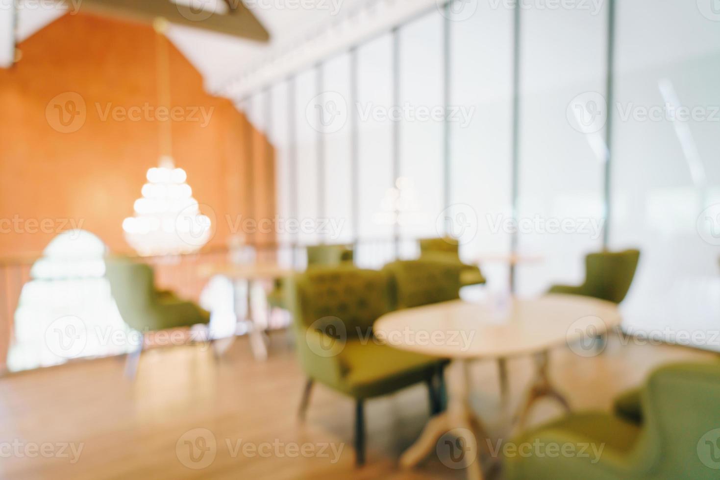 abstract blur coffee shop cafe and restaurant photo