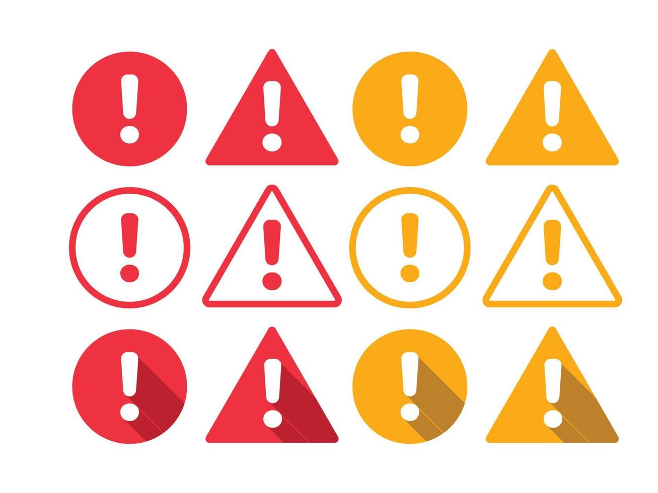 warning banner design template 17446908 Vector Art at Vecteezy