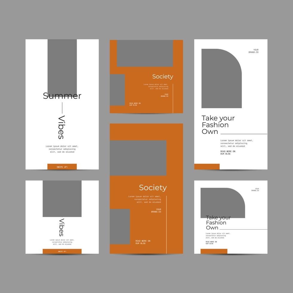 Digital business marketing banner for social media template vector