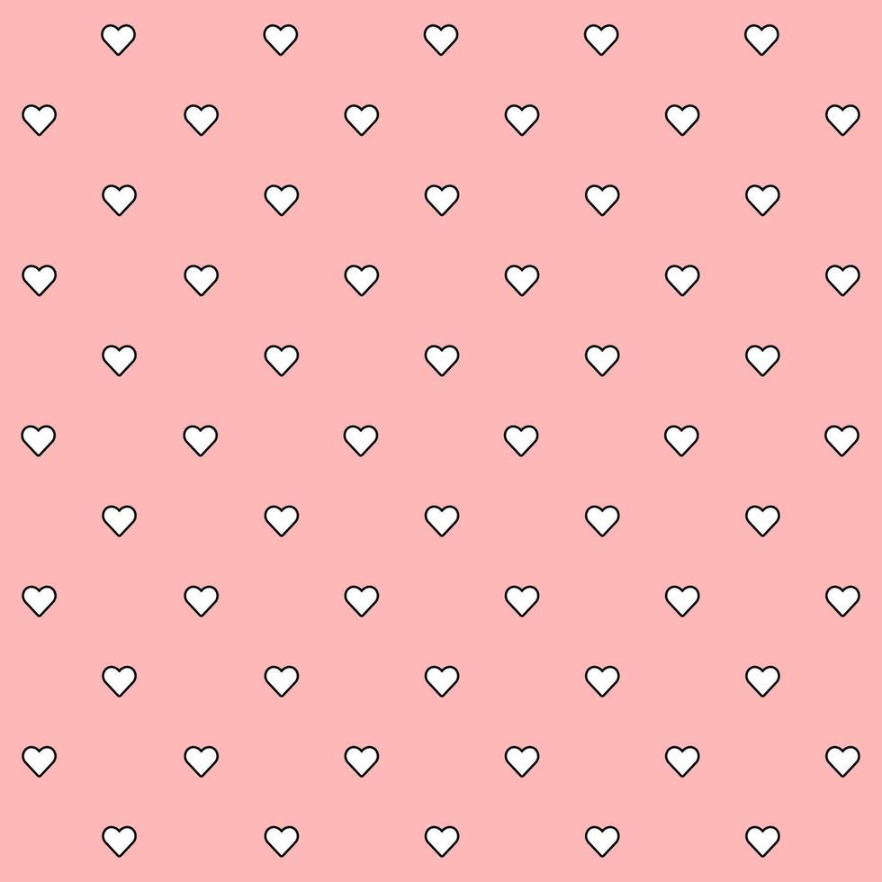 Valentine's day candy hearts and pink red white tartan plaid vector patterns. Heart check design seamless pattern. illustration vector 10 eps.