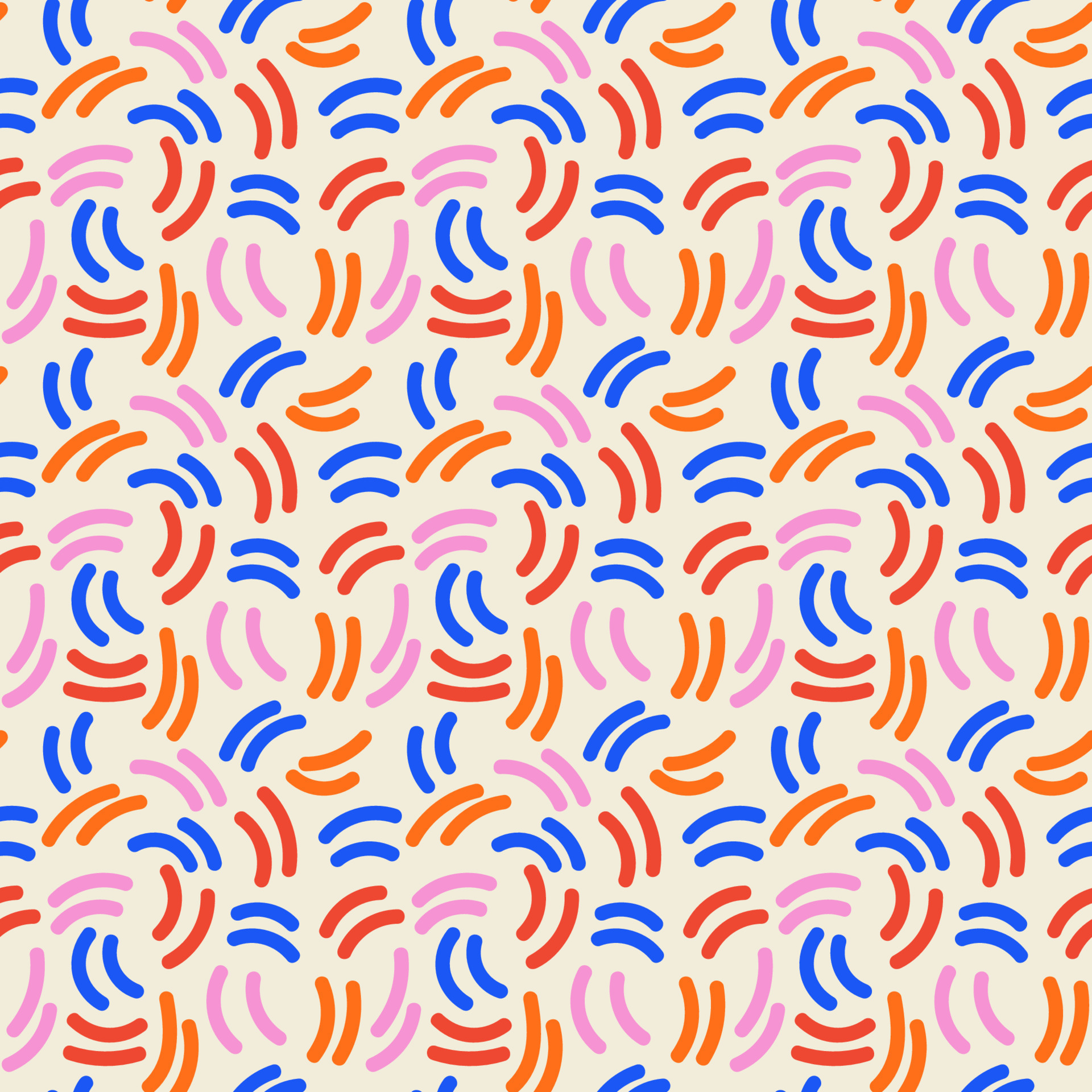 Abstract Squiggle Wallpaper  Bobbi Beck