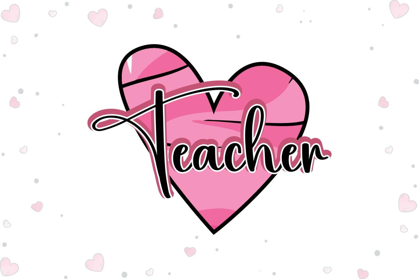 profesor amor san valentín citas svg vector