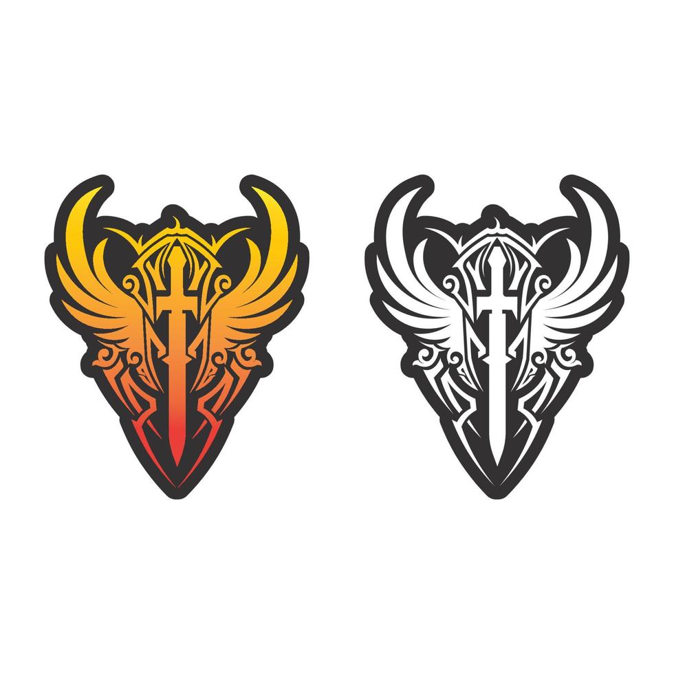 conjunto de vectores de diseños de iconos de logotipo de casco espartano y gladiador