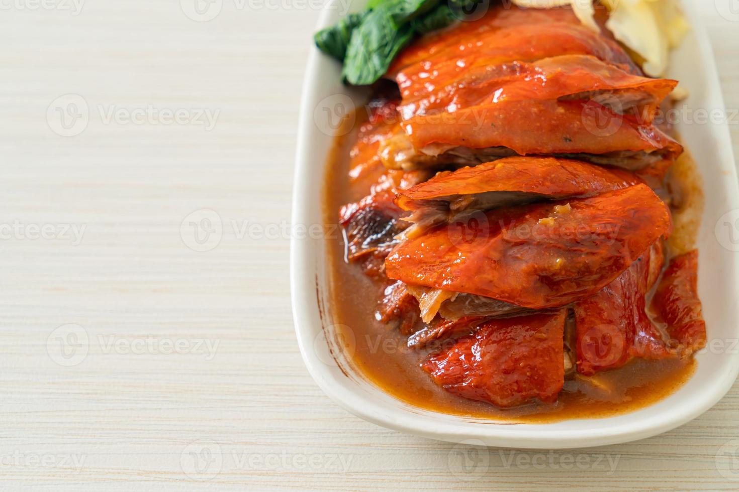 Peking duck or Roasted duck in Chinese style photo