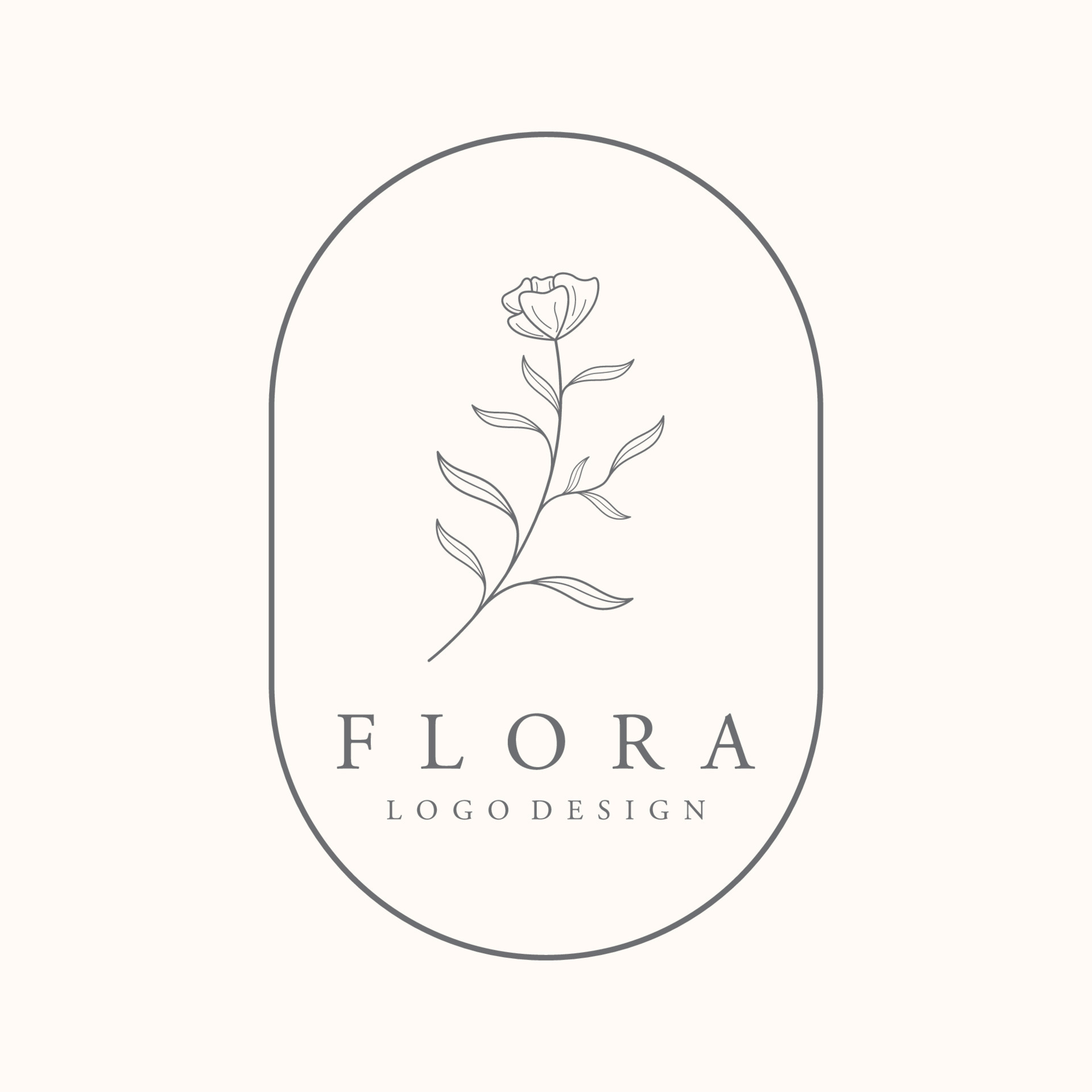 Hand drawn organic botanical organic feminine delicate Logo design for ...