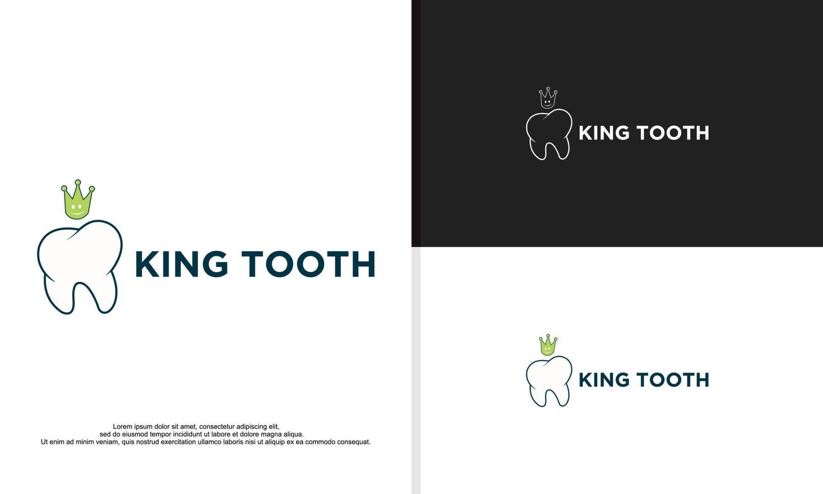 logo illustration vector graphic of crown combined with teeth. fit for dental, dentist, etc.