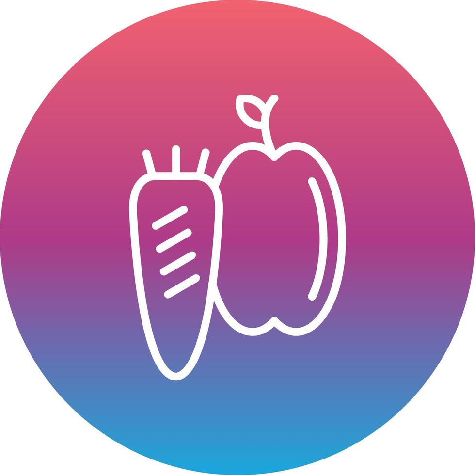 Healthy Food Vector Icon