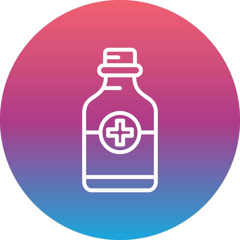 Cough Syrup Vector Icon