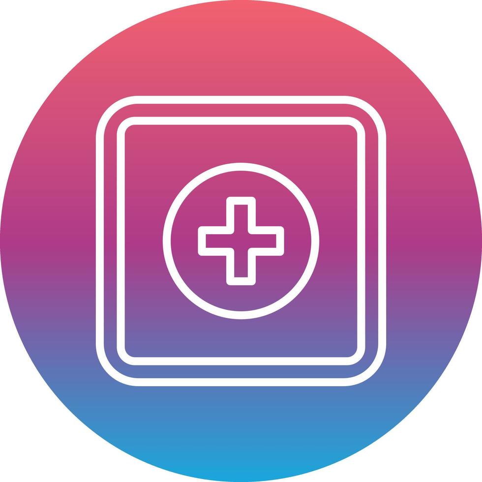 First Aid Symbol Vector Icon