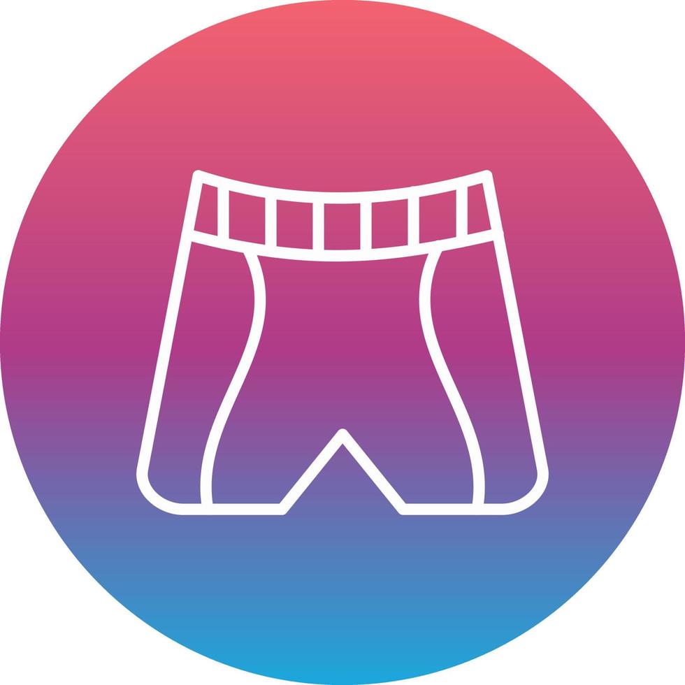 Swim Shorts Vector Icon