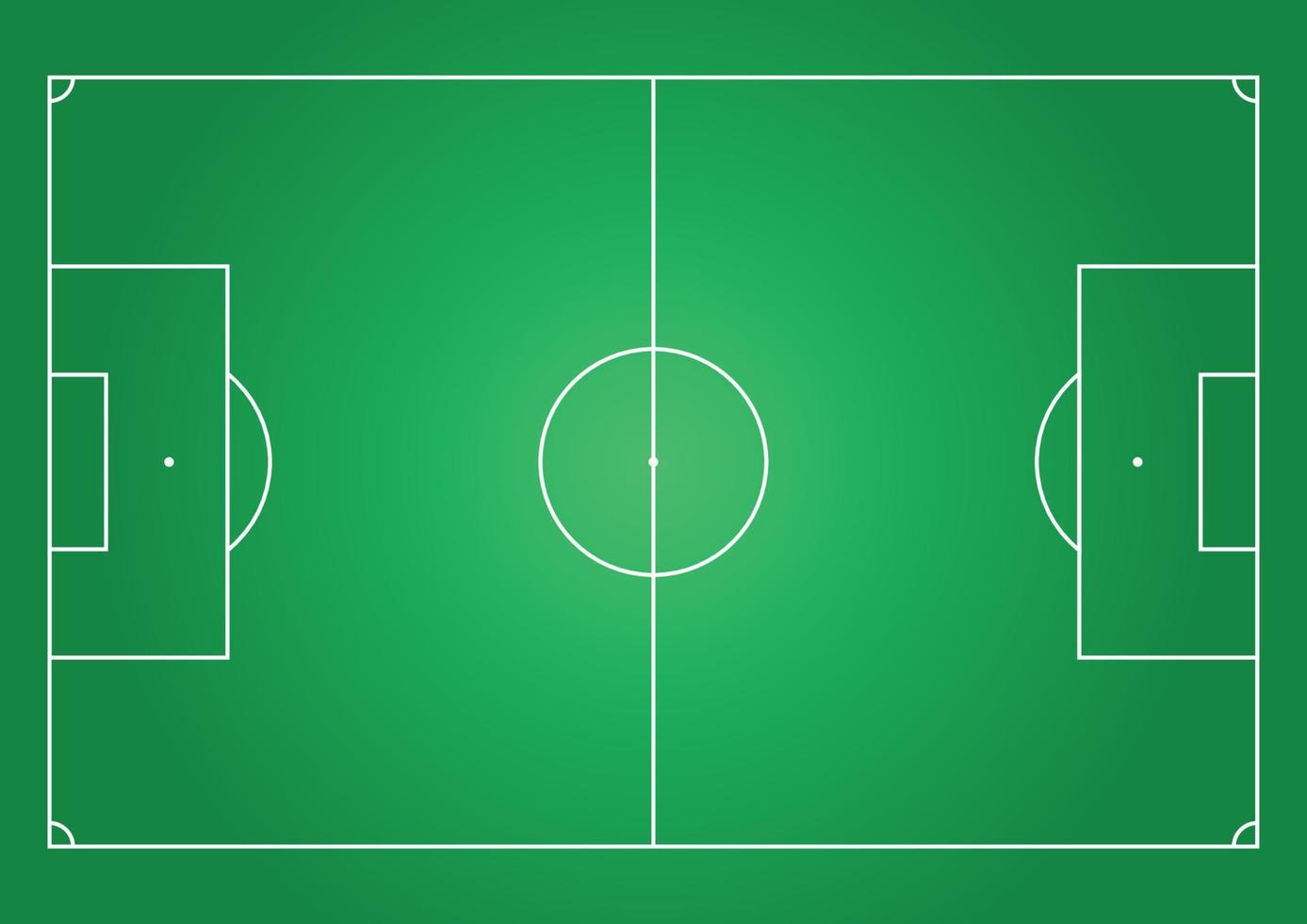 Football soccer field arena vector