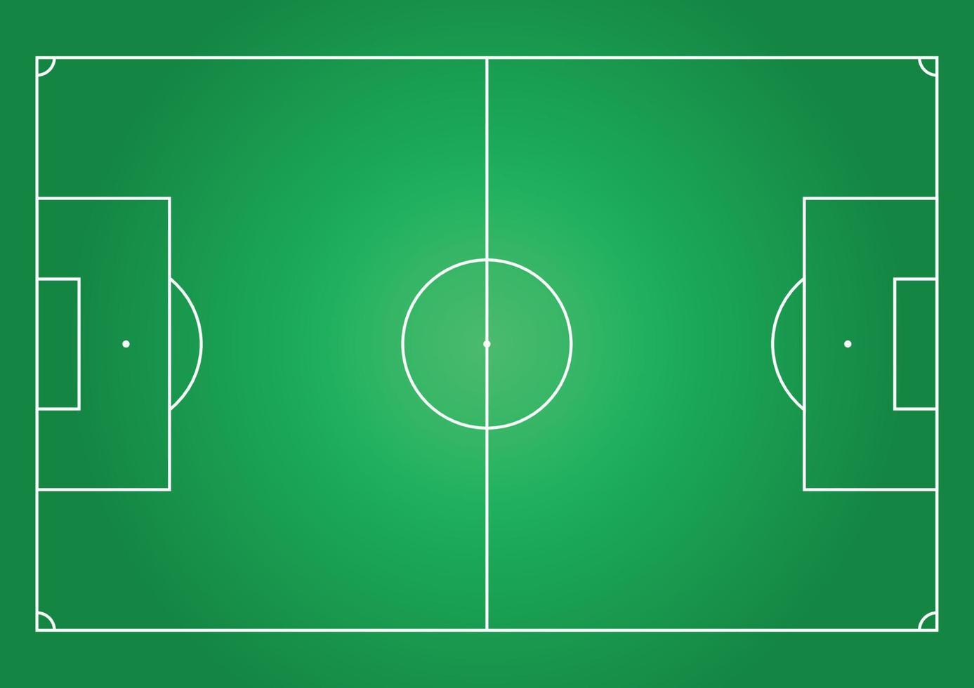 Football soccer field arena vector