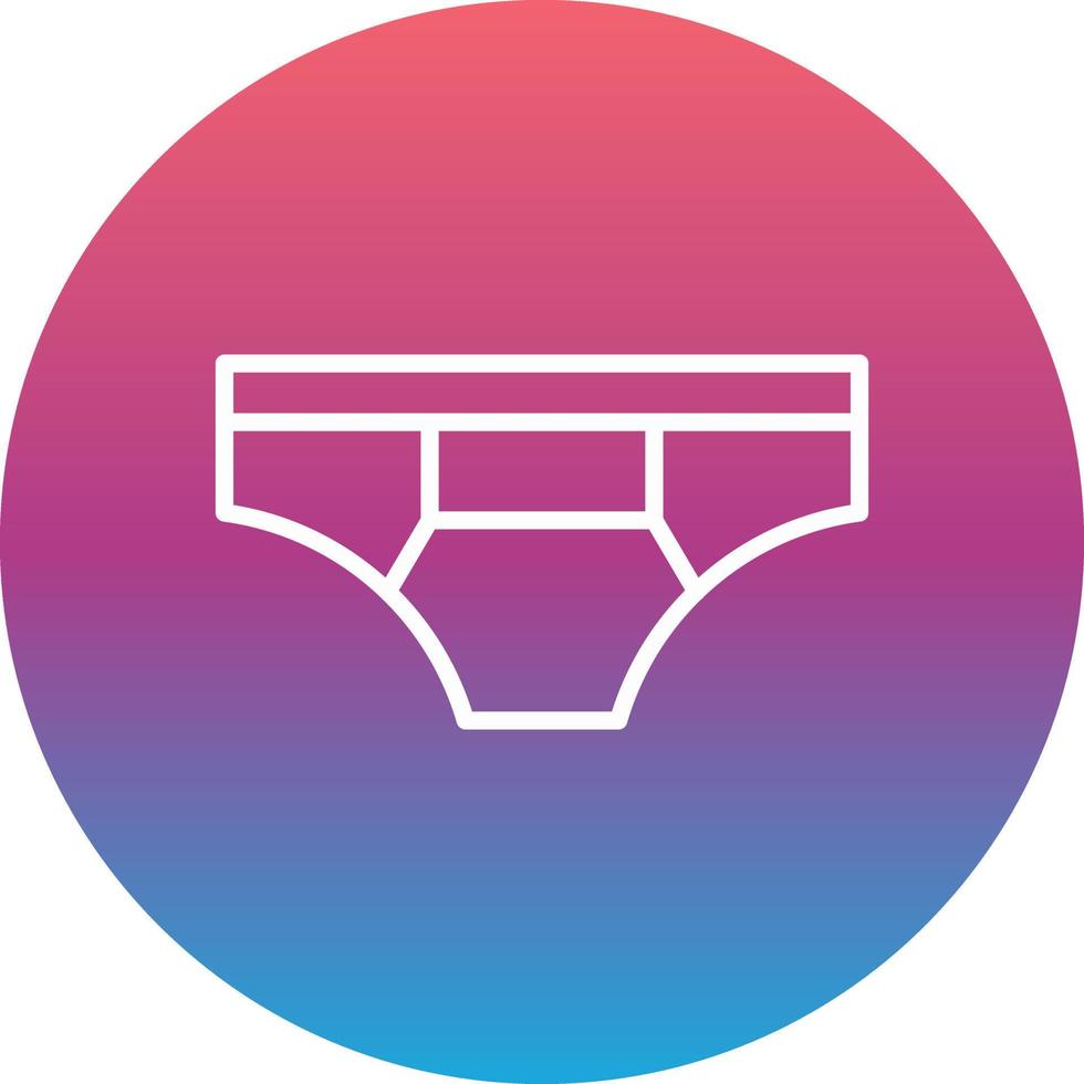 Underwear Vector Icon