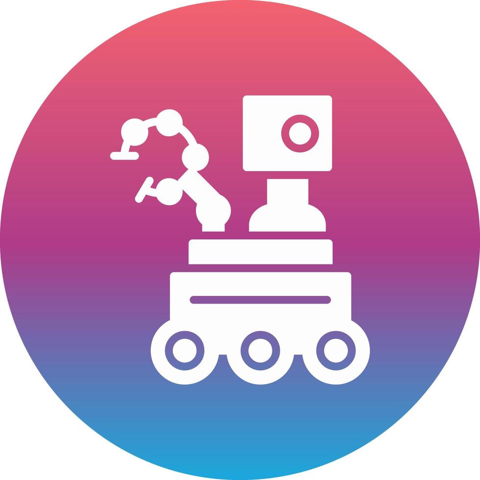 icono de vector de rover de habitación