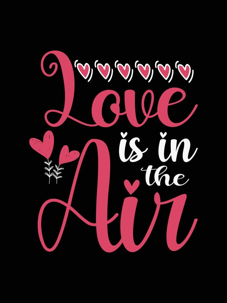 tipografía de san valentín lindo diseño de camiseta de letras de boda vector