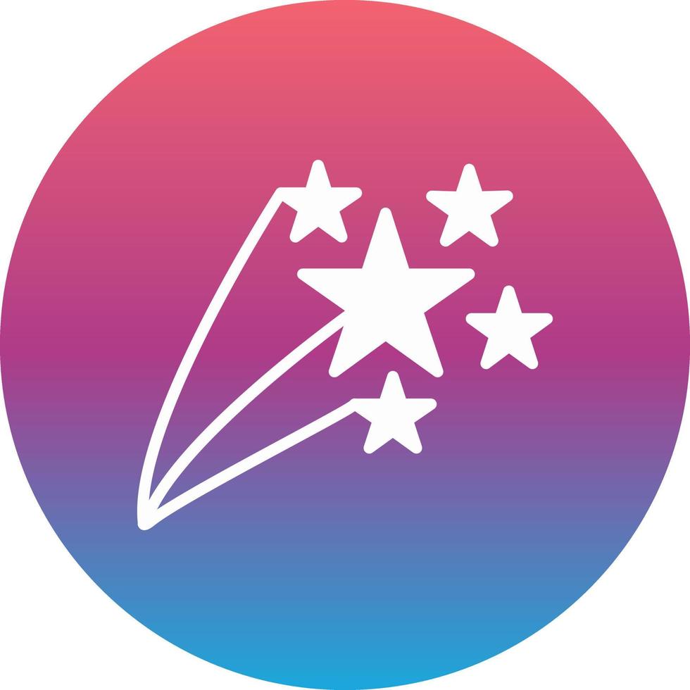 Shooting Star Vector Icon